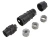 Conector Circular Soclu Mamă 5 Pin 35A Argintat