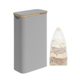 Cumpara ieftin Cos de rufe Songmics Gri 42x22.5x70.5 cm