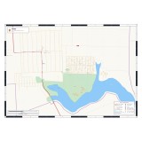 Cumpara ieftin Harta decorativa pentru perete Amara, Stil Clasic, 125x90 cm, PVC