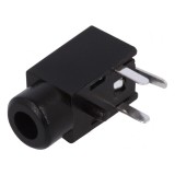 Soclu Jack 2.5mm Mono 90&deg; THT