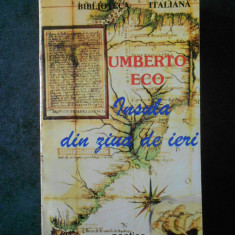 UMBERTO ECO - INSULA DIN ZIUA DE IERI