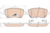 TRW GDB3546 COTEC set placute frana,frana disc