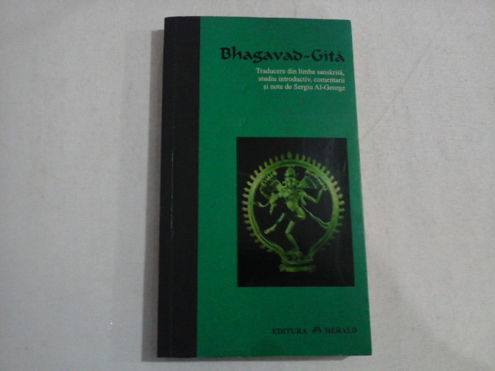 BHAGAVAD GITA - traducere Sergiu Al-George