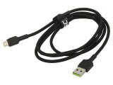 Cablu USB 2.0 A la Micro B 1.2m Negru 480Mbps, Green Cell