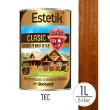 Lazura lemn ESTETIK CLASIC 1L TEC, protectie UV