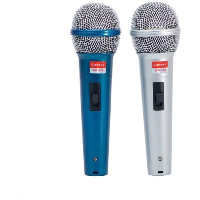 Set 2 microfoane dinamice unidirectionale cu fir WG-119 foto