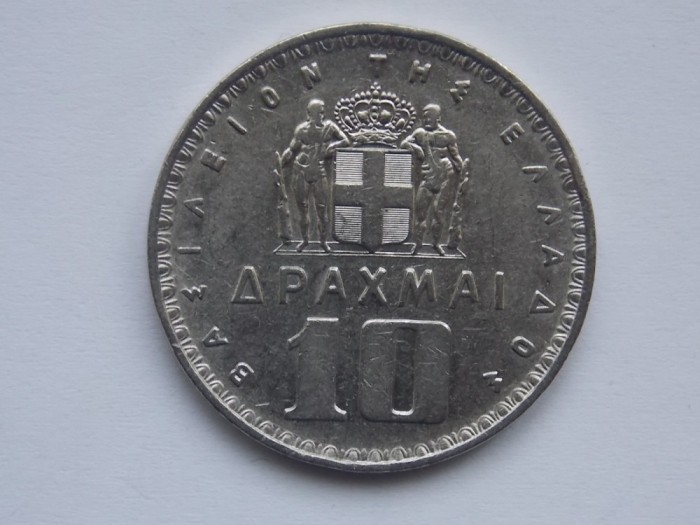 10 DRAHME 1959 GRECIA