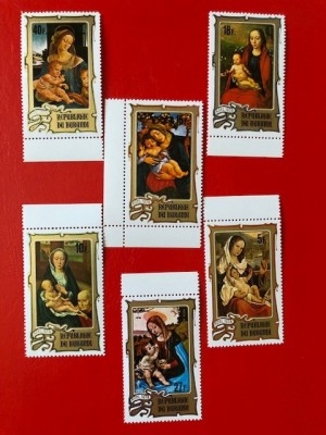BURUNDI, CHRISTMAS - SERIE COMPLETĂ MNH foto