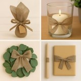 Tul Kraft pentru Decorări DIY și Marturii &ndash; Material Natural, CMCLASS