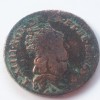 Moneda Franța Liard de France 1657 B Ludovic XIV