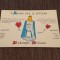 Carte Poștală Vintage &ndash; &bdquo;L&#039;Amour Chez Le Verseau&quot;, Zodia Vărsătorului, Ilustrație Denis Tr&eacute;mault, Editura Dellard