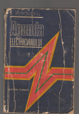 C9571 AGENDA ELECTRICIANULUI - E. PIETRAREANU foto