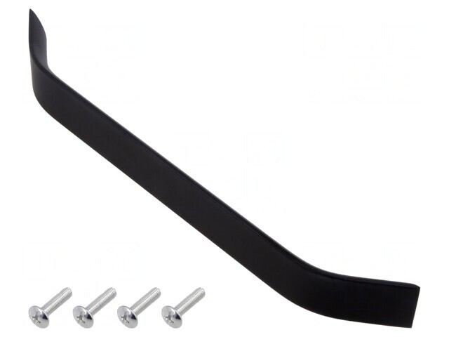 Manetă Aluminiu Negru Mat 244mm