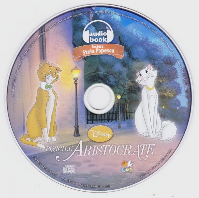 CD Audiobook: Pisicile aristocrate ( lectura: Stela Popescu ) foto