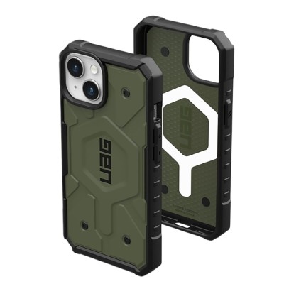 Husa iPhone 15 Plus UAG Pathfinder MagSafe, Olive Drab foto