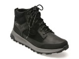 Ghete CLARKS negre, ATL TREK HI GTX, din piele naturala