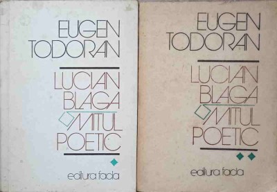 LUCIAN BLAGA MITUL POETIC VOL.1-2-EUGEN TODORAN-219186 foto