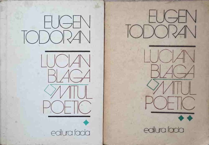 LUCIAN BLAGA MITUL POETIC VOL.1-2-EUGEN TODORAN-219186