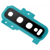 Geam Camera Spate Samsung Galaxy S10+ G975, cu Rama, Verde (Prism Green)