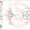 BREMBO 08.9512.27 PRIME LINE - With Bearing Kit Disc frana