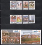 Gambia 1990 - Jocurile Olimpice-Barcelona, Serie + 2 Colite, Cota 39.50 Eu, MNH, Nestampilat