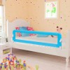 VidaXL Balustradă de siguranță pentru pat copil, albastru, 150x42 cm 10104