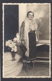 Fotografie tip Carte Postala - Port Popular Campulung Arges - atelier foto Studio Dobrescu, Necirculata