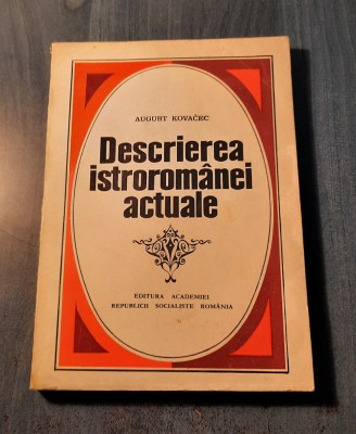 Descrierea Istroromanieiactuale August Kovacec foto