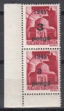 1945 ORADEA EMISIUNEA I 3P/30F TIP I+II POINCON EXPERT FRANCISC MEGYERI MNH