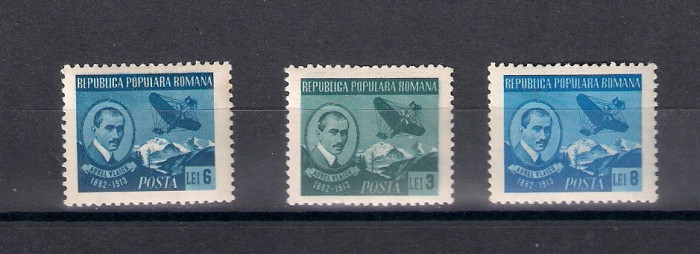 ROMANIA 1950 - AUREL VLAICU, MNH - LP 269