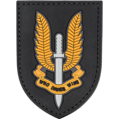 Ecuson 3D PVC Who Dares Wins Color GFC Tactical foto
