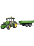 Tractor Bruder John Deere 5115 M &amp; Tipping Trailer (br2108)