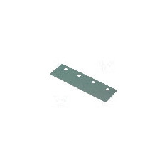 Suport termoconductor din silicon, 18mm x 60mm x 0.3mm - WS 4 220