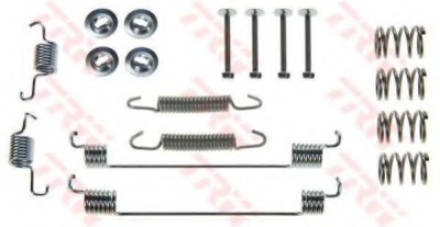 Set accesorii, sabot de frana PEUGEOT 206 Hatchback (2A/C) (1998 - 2016) TRW SFK166 foto