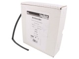 Manșon termocontractabil 6,4mm 5m negru