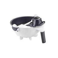 Feliator multifunctional FOXMAG24 cu strecuratoare si decojitor, pentru legume/fructe