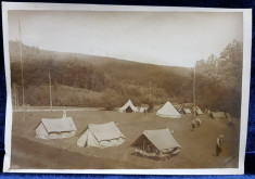 TABARA STRAJERILOR DE LA AIUD , FOTOGRAFIE DE IOSIF BERMAN , MONOCROMA , PERIOADA INTERBELICA foto