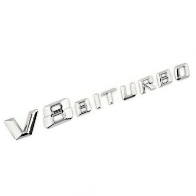 Emblema Mercedes V8 Biturbo pentru aripa foto