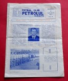 Program meci fotbal PETROLUL PLOIESTI - SELECTIONATA DIVIZIONARA A cu ocazia retragerii portarului Mihai Ionescu (22.09.1973)