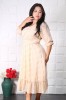 Rochie de ocazie Renata Cream - 46Marimea, Yves