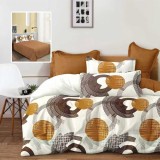 Lenjerie pat dublu,bumbac finet,6 piese,cearceaf normal 220x240cm, cearceaf pilota 200x220cm, 2 fete de perna 50x70, 2 fete de perna 70x70-98239, Ralex Pucioasa