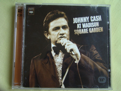 JOHNNY CASH - At Madison Square Garden / There You Go - 2 C D Originale ca NOI foto