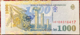 ROMANIA 1000 LEI 1998 NECIRCULATA, POZE