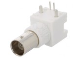 Soclu BNC 90&deg; pentru Panou 50&Omega; THT, TE Connectivity