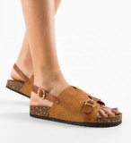 Cumpara ieftin Sandale dama Besta Camel