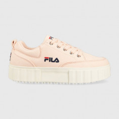 Fila tenisi Sandblast femei, culoarea portocaliu