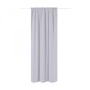 Draperie Gri 140x250 cm Jemidi Lola cu Rejansa Poliester Opaca Uni