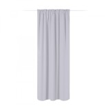 Draperie Lola cu rejansa Jemidi, 140 x 250 cm, Gri, Poliester, 55308.25