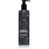 Organic Shop Men Blackwood &amp; Mint gel de dus si sampon 2in1 pentru barbati 280 ml