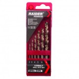 Set 6 burghie pentru metal Raider 157112, Hss, 3-8 mm